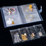 240 Card Antioxidation Jewelry Organizer Storage Book Earring Ring Storage Bag