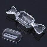 10Pcs Candy Shape Wedding Candy Box Plastic Storage Container