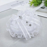Romantic Heart-shape Ring Case Wedding Rings Holder