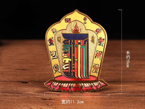 Tibetan Buddhism Wall Stickers, Eight Auspiciousness and Ten Aspects
