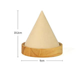 Cone Shape Jewelry Display Holder - 2 Colors