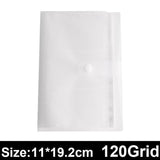 Grid Anti-oxidation Jewelry Storage Bag PVC Portable Jewelry Display