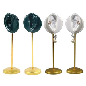 Silicone Human Ear Model Earring Display Stand
