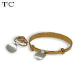 400pcs Jewellery Self-Sticky Dumbbell Tag Stickers