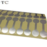 400pcs Jewellery Self-Sticky Dumbbell Tag Stickers
