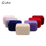 Velvet Double Ring Box Jewelry Case Gift Box Organizer
