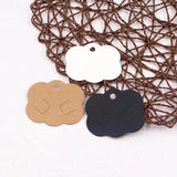 50Pcs Small Paper Hairpin Card 6x5cm Jewelry Brooch Hair Clips Display Packaging