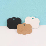 50Pcs Small Paper Hairpin Card 6x5cm Jewelry Brooch Hair Clips Display Packaging