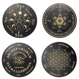 Witchcraft Altar Board Metatron Cube Evil Eye Pendulum Game