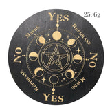 Witchcraft Altar Board Metatron Cube Evil Eye Pendulum Game