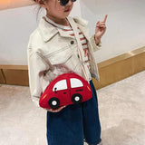3D Car School Bags Diagonal Shoulder Bag Backpack For Children