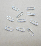Retro Leaves 925 Sterling Silver Charm Earrings Jewelry
