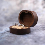 Rustic Ring Box & Necklace Organizer