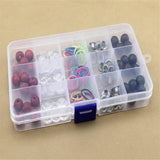 Adjustable Jewelry Tool Box Craft Organizer Storage Beads Case