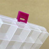 Adjustable Jewelry Tool Box Craft Organizer Storage Beads Case