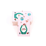 50pcs Christmas Pattern Earring Display Cards 4x6.8cm Personalized Hangers Tag