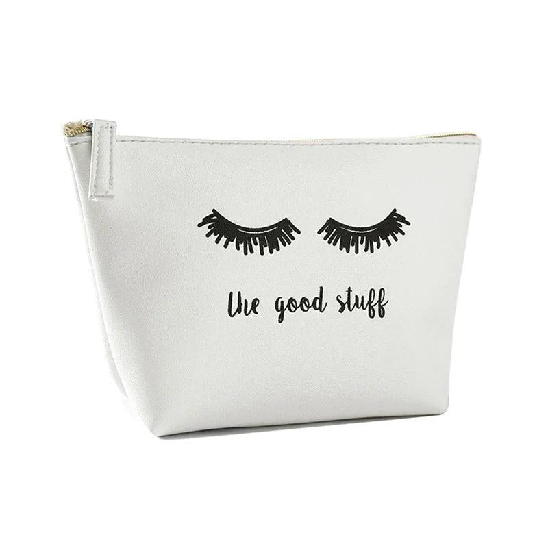 Cartoon Lazy Man Storage Cosmetic Bag - Waterproof Travel Wash Bag