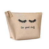 Cartoon Lazy Man Storage Cosmetic Bag - Waterproof Travel Wash Bag