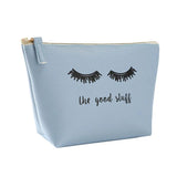 Cartoon Lazy Man Storage Cosmetic Bag - Waterproof Travel Wash Bag