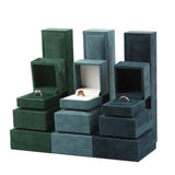 Blue/Green Ring Box Necklace Earring Holder