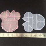 Cartoon Mickey Plastic Storage Box Jewelry Organizer Holder