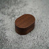 Rustic Wedding Ring Box Holder Wood Engagement Anniversary Personalized