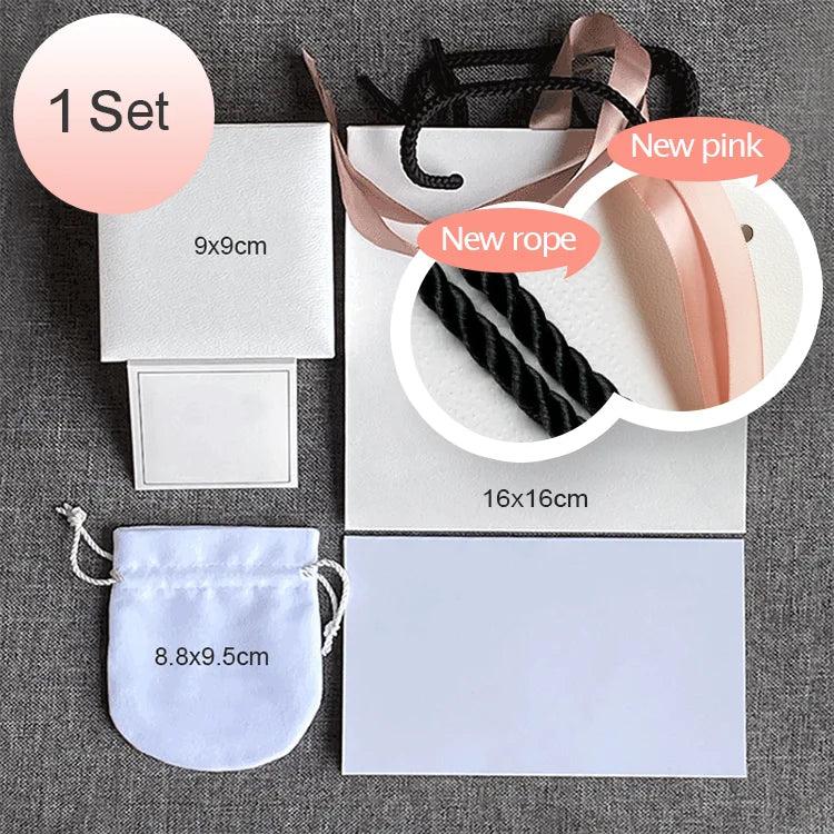 LR PAN Jewelry Gift Set: Bracelet, Box, Bag, Pouch, Cloth