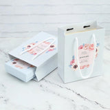 Gift Bag with Handles Craft Jewelry Package Paper Christmas Birthday Decoration