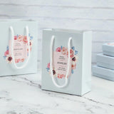 Gift Bag with Handles Craft Jewelry Package Paper Christmas Birthday Decoration