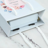 Gift Bag with Handles Craft Jewelry Package Paper Christmas Birthday Decoration