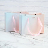 Small Paper Bag Cardboard Boxes Jewelry Earrings Ring Necklace Packaging