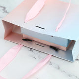 Small Paper Bag Cardboard Boxes Jewelry Earrings Ring Necklace Packaging