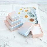 Small Paper Bag Cardboard Boxes Jewelry Earrings Ring Necklace Packaging