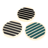 Wooden Round Ring Tray Jewelry Display Props