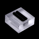 Clear Acrylic Ring Display Stand Jewelry Store Showcase Holder