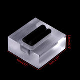 Clear Acrylic Ring Display Stand Jewelry Store Showcase Holder