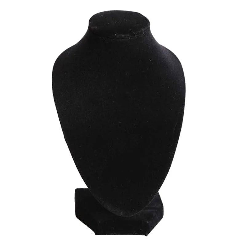 Mannequin Necklace Jewelry Pendant Display Stand Holder Decor