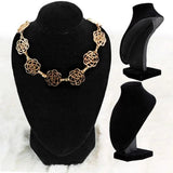 Mannequin Necklace Jewelry Pendant Display Stand Holder Decor