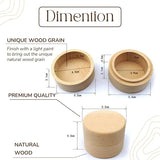 Custom Logo Wooden Ring Box Engagement Wedding Gift