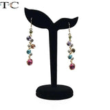 Earring Holder Rack Velvet Earring Display Stand