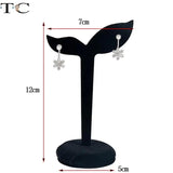 Earring Holder Rack Velvet Earring Display Stand