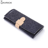 Portable Felt Jewelry Roll Storage Bag Travel Earrings Necklaces Bracelets Rings