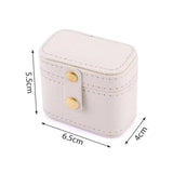 Mini Jewelry Organizer Display Jewelry Case Earrings Ring Brooch Storage Box