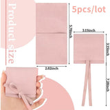 5pcs Microfiber Jewelry Pouch Gift Packaging Bag