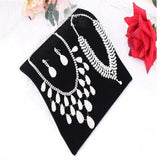 Velvet Necklace Chain Pendant Display Jewelry Stand