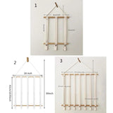 Hair Bow Holder Organizer Hanging Ribbon Hairpin Storage