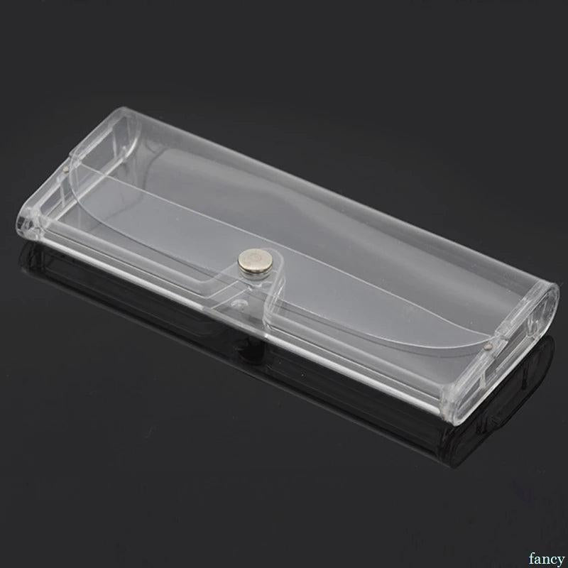 1PC Transparent Eye Glasses Sunglasses Soft Case Box
