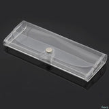 1PC Transparent Eye Glasses Sunglasses Soft Case Box