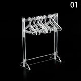 Clear Coat Hanger 26 Hole Mushroom Shape Large Capacity Earring Display Stand