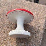 Clear Coat Hanger 26 Hole Mushroom Shape Large Capacity Earring Display Stand